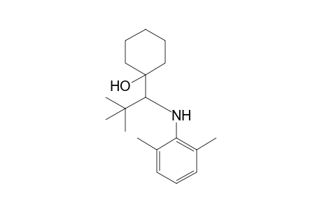 1-[1-(2,6-Dimethylanilino)-2,2-dimethylpropyl]-1-cyclohexanol