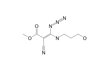 3-AZIDO-2-CYANO-3-[(3-HYDROXYPROPYL)-AMINO]-ACRYLIC-ACID,METHYLESTER
