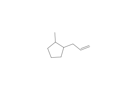 Cyclopentane, 1-methyl-2-(2-propenyl)-, trans-