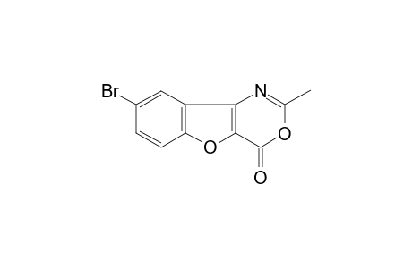 8-Bromo-2-methyl-4H-[1]benzofuro[3,2-d][1,3]oxazin-4-one