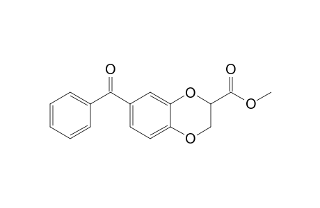 6-Benzoyl-2,3-dihydro-1,4-benzodioxin-3-carboxylic acid methyl ester