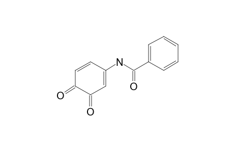 4-Amino-3,5-cyclohexadien-1,2-dione, N-benzoyl-