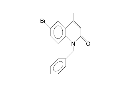 1-Benzyl-6-bromo-4-methyl-2(1H)-quinolinone