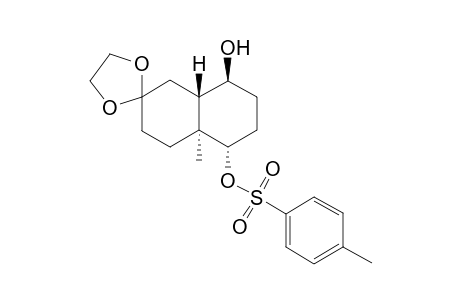 (4'a.alpha.,5'.alpha.,8'.beta.,8'a.beta.)-octahydro-4'a-methylspiro[1,3-dioxolane-2,2'(1'H)-naphthalene]-',8'-diol 5'-(4-methylbenzenesulfonate)