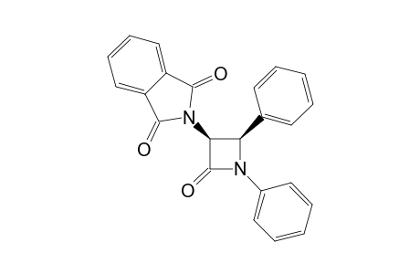 cis-1,4-Diphenyl-3-phthalimido-azetidin-2-one