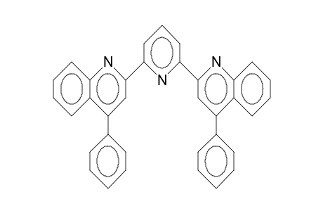 2,6-Bis(4-phenyl-quinol-2-yl)-pyridine
