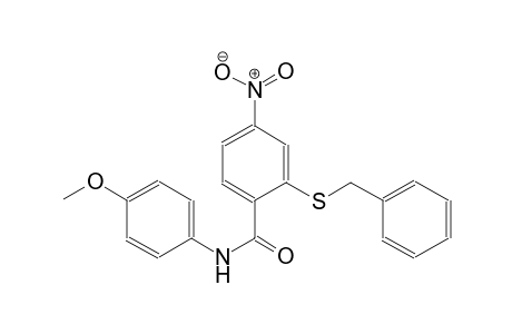 benzamide, N-(4-methoxyphenyl)-4-nitro-2-[(phenylmethyl)thio]-