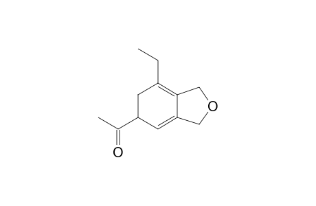 1-(7-ethyl-1,3,5,6-tetrahydro-2-benzofuran-5-yl)ethanone