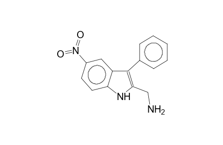 2-aminomethyl-3-phenyl-5-nitrobenzopyrrol