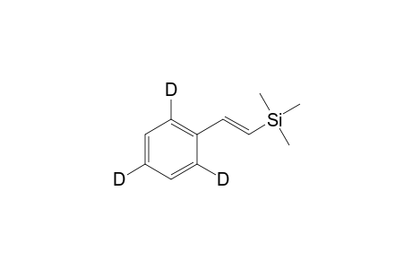 1-(2',4',6'-Trideuteriophenyl)-2-(trimethylsilyl)ethylene