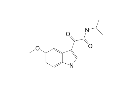 5-METHOXYINDOLE-3-YL-GLYOXALYL-N-ISOPROPYL-AMIDE