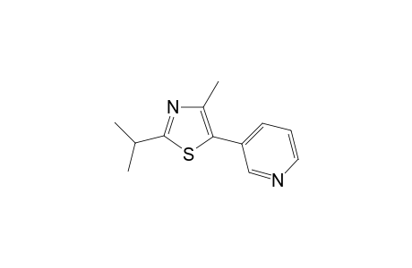 2-Isopropyl-4-methyl-5-(pyridin-3-yl)thiazole