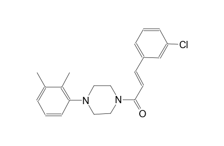 1-[(2E)-3-(3-chlorophenyl)-2-propenoyl]-4-(2,3-dimethylphenyl)piperazine
