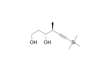 (3R,4S)-4-methyl-6-(trimethylsilyl)hex-5-yne-1,3-diol