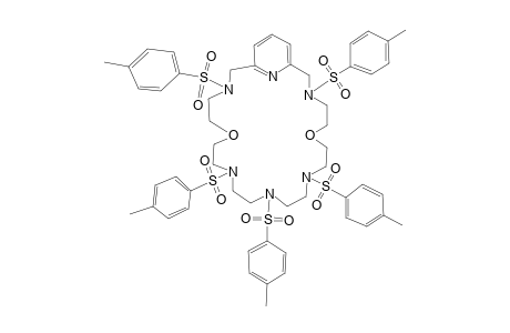 3,9,12,15,21-PENTATOSYL-3,9,12,15,21,27-HEXAAZA-6,18-DIOXA-BICYCLO-[21.3.1]-HEPTAICOSA-1(27),23,25-TRIENE