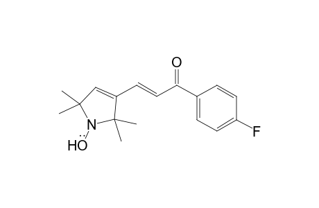 3-[2-(4-Fluorobenzoyl)ethenyl]-2,5-dihydro-2,2,5,5-tetramethyl-1H-pyrrol-1-yloxyl radical