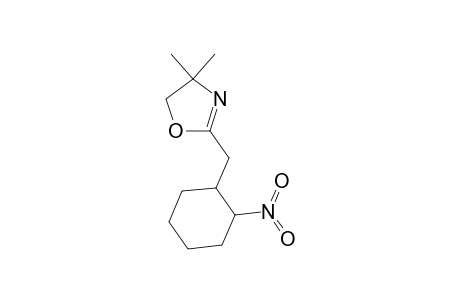 4,4-Dimethyl-2-(2-nitrocyclohexylmethyl)dihydrooxazole