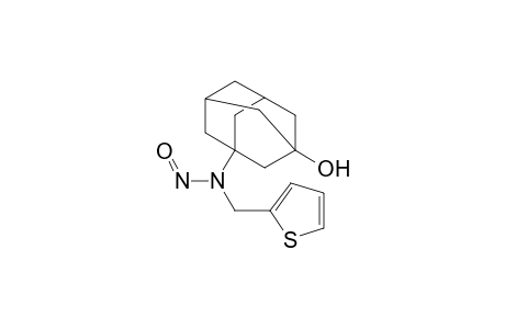 3-[Nitroso(2-thienylmethyl)amino]adamantan-1-ol