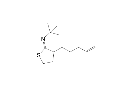N-t-Butyl-(3-pent-4-enyldihydrothiophen-2-ylidene)amine