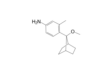 7-(4-Amino-2-methylphenyl)-7-methoxynorbornane