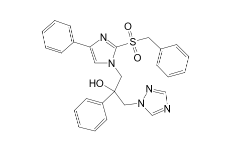 2-Benzylsulfonyl-4-phenyl-1-(2-phenyl-2-hydroxy-3-[1,2,4]triazol-1-yl)propylimidazole