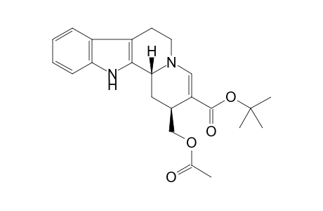 2beta-(Acetoxymethyl)-1,2,6,7,12,12bbeta-hexahydroindolo[2,3-a]quinolizin-3-carboxylic acid tert-butylester