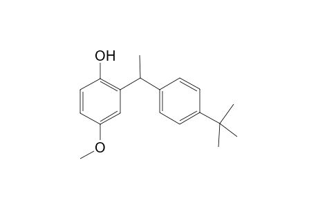2-[1-(4-tert-Butyl-phenyl)-ethyl]-4-methoxy-phenol
