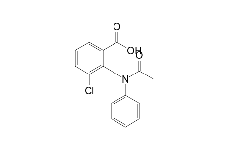 N-Acetyl-3-chloro-N-phenylanthranilic acid