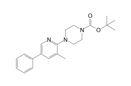 tert-Butyl 4-(3-methyl-5-phenylpyridin-2-yl)piperazine-1-carboxylate