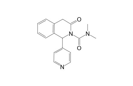 N,N-Dimethyl-3-oxo-1-(4-pyridyl)-1,2,3,4-tetrahydrobenzo[f]isoquinoline-2-carboxamide