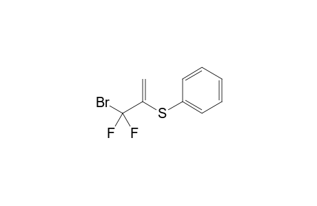 (3-bromo-3,3-difluoroprop-1-en-2-yl)sulfanylbenzene