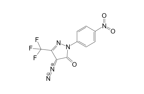 4-Diazo-1-(4-nitrophenyl)-3-trifluoromethylpyrazolin-5-one