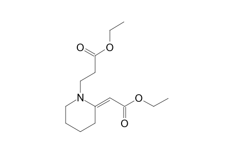 Ethyl 3-[(2E)-2-(2-ethoxy-2-oxoethylidene)piperidinyl]propanoate