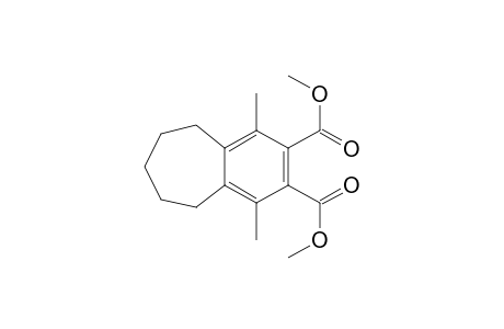 1,4-Dimethyl-6,7,8,9-tetrahydro-5H-benzocycloheptene-2,3-dicarboxylic acid dimethyl ester
