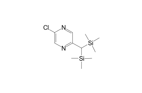 2-(Bis(trimethylsilyl)methyl)-5-chloropyrazine