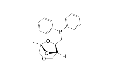 (1S,5S,7R)-7-(Diphenylphosphinomethyl)-5-methyl-3,6,8-trioxabicyclo[3.2.1]octane