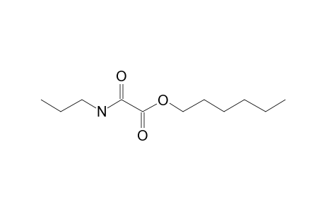 Oxalic acid, monoamide, n-propyl, hexyl ester