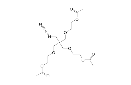 1-AZIDO-3-(2'-ACETOXYETHOXY)-2,2-BIS-(2'-ACETOXYETHOXYMETHYL)-PROPANE
