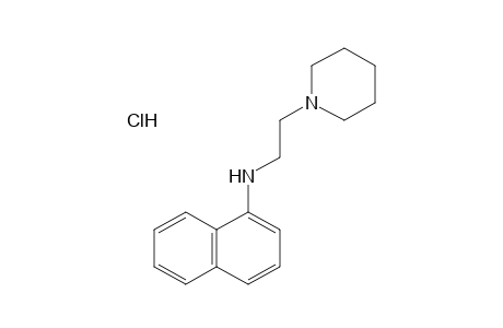 1-{2-[(1-NAPHTHYL)AMINO]ETHYL}PIPERIDINE, HYDROCHLORIDE