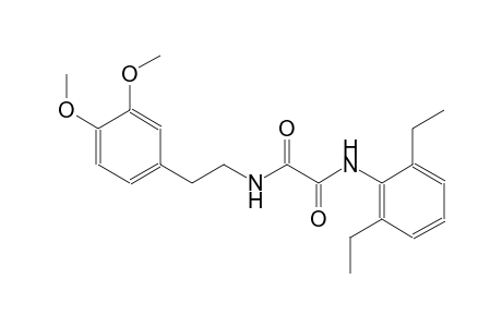 ethanediamide, N~1~-(2,6-diethylphenyl)-N~2~-[2-(3,4-dimethoxyphenyl)ethyl]-