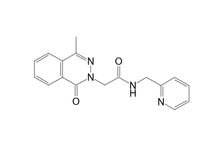 2-(4-Methyl-1-oxo-1H-phthalazin-2-yl)-N-pyridin-2-ylmethyl-acetamide