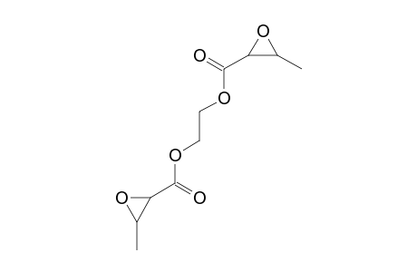 2,3-epoxybutyric acid, ethylene ester