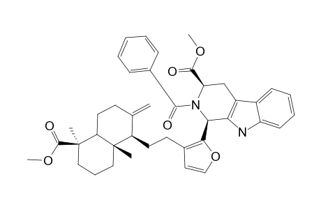 METHYL-(1S,3S)-16-(2-BENZOYL-3-METHOXYCARBONYL-1,2,3,4-TETRAHYDRO-BETA-CARBOLIN-1-YL)-15,16-EPOXY-8(17),13(16),14-LABDATRIEN-18-OATE