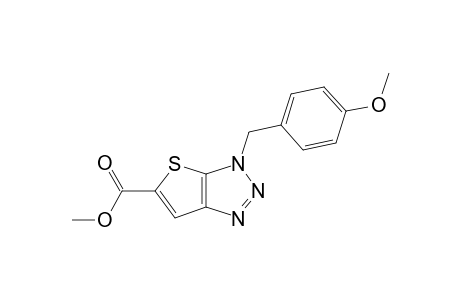 5-CARBOMETHOXY-1-(4-METHOXYBENZYL)-1H-THIENO-[3,2-D]-TRIAZOLE