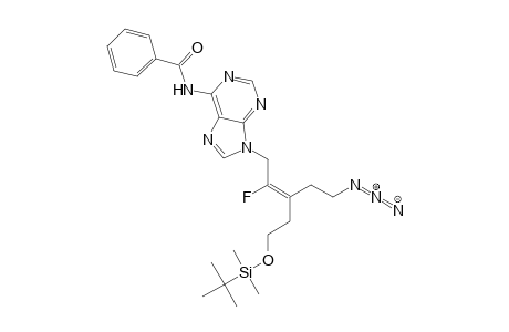 N-[9-[(Z)-3-(2-azidoethyl)-5-[tert-butyl(dimethyl)silyl]oxy-2-fluoranyl-pent-2-enyl]purin-6-yl]benzamide