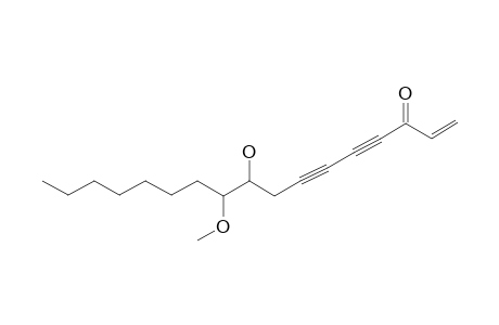 3-OXO-PQ-1;9-HYDROXY-10-METHOXY-3-OXO-HEPTADECA-4,6-DIYNE