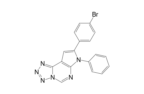 8-(4-bromo-phenyl)-7-phenyl-7H-pyrrolo[3,2-e]tetrazolo[1,5-c]pyrimidine
