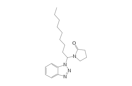 1-[1-(benzotriazol-1-yl)nonyl]-2-pyrrolidone
