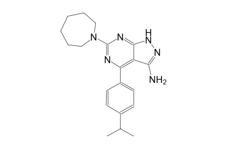 6-(1-azepanyl)-4-(4-isopropylphenyl)-1H-pyrazolo[3,4-d]pyrimidin-3-amine