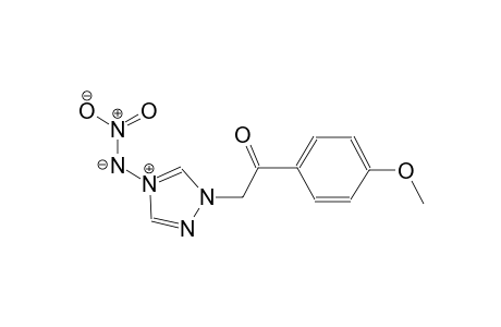 (1-(2-(4-methoxyphenyl)-2-oxoethyl)-1H-1,2,4-triazol-4-ium-4-yl)(nitro)amide